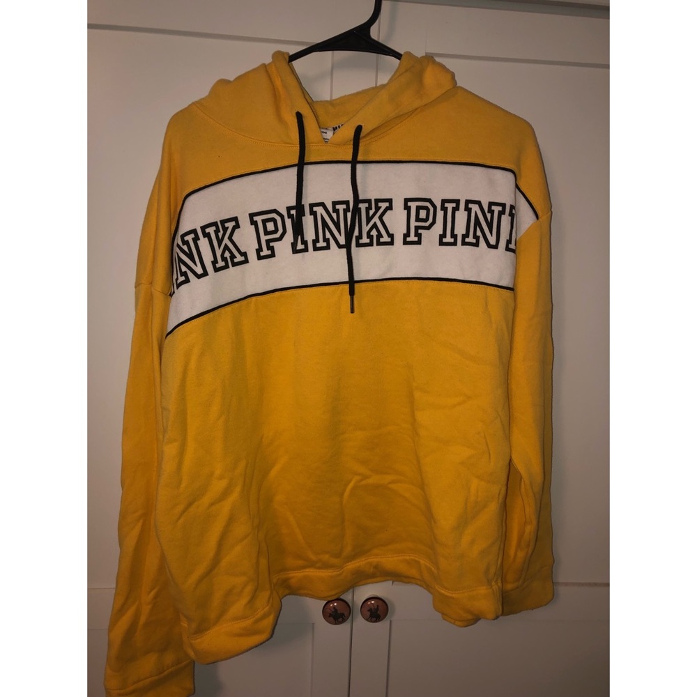 yellow hoodie